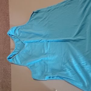 Blue Athletic tank top